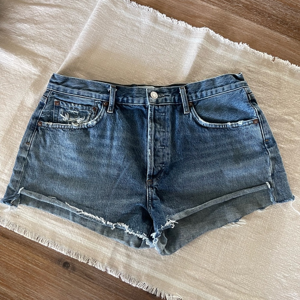 Women’s Agolde Parker denim shorts